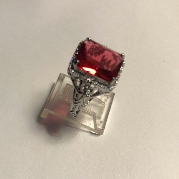 Garnet 925 Sterling Silver Ring